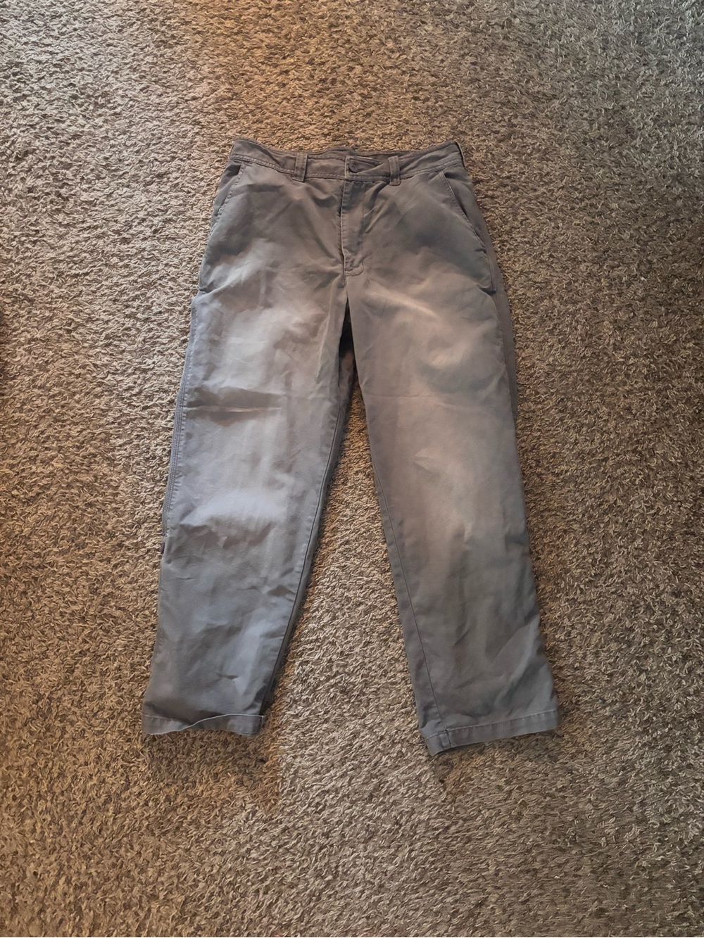 Free People Slate Gray Chino Pants
